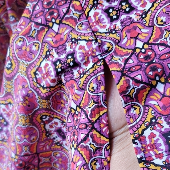 Lands' End Multicolor Long Sleeve Dress - Picture 9 of 10